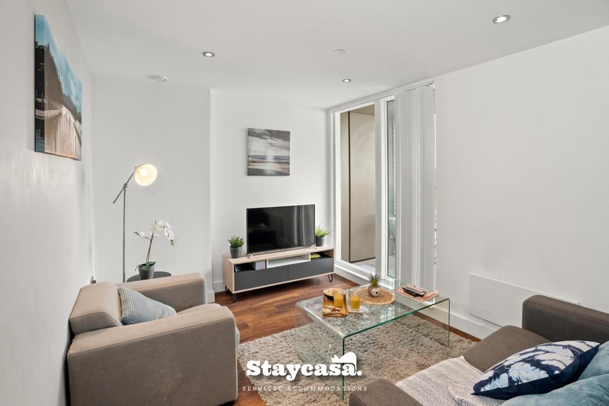 Spectacular Apartment Balcony View In City Centre Manchester Exterior photo